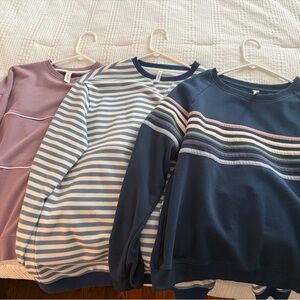 Movemama Nursing Sweatshirts (Set of Three)